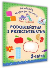 Akademia Mądrego Malucha 2-LATEK Podobieństwa i Przeciwieństwa 80 NAKLEJEK