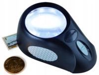 Lupa powiększająca z oświetleniem BULLAUGE Leuchtturm