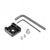 Cold Shoe Mount Adapter Cold Shoe Bracket Standard Shoe Type with 1/4