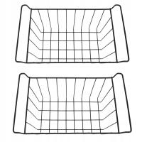 2 szt. Zamrażarka Kosz magazynowa PE powlekany stojak na wiszący R0