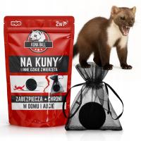 ODSTRASZACZ NA KUNY ŚRODEK ZAPACHOWY DO OCHRONY SAMOCHODU KUNA BALL 2 w 1