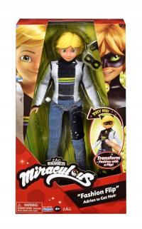 Lalka Miraculous: Biedronka i Czarny Kot Playmates Toys adrien 26cm