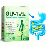 GLP-1 SZEŚĆ W JEDNYM Płyn, naturalny GLP-1 dla kobiet i mężczyzn,1pudełko