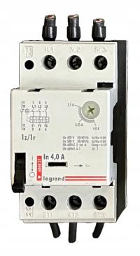 Выключатель двигателя Legrand M250 1Z / 1R 2,5-4A 606827