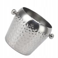 Wiaderko na lód Mini izolowany pojemnik na mrożonki ze stali LO