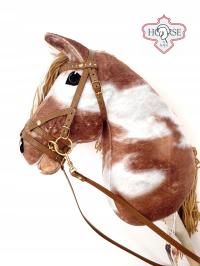 Zestaw Hobby Horse Duży A3 (Koń na patyku) + ogłowie z wodze