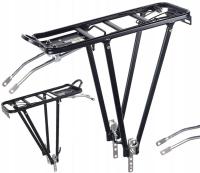 BAGAŻNIK ROWEROWY TYŁ NA ROWER REGULOWANY ALUMINIOWY RAMA