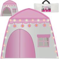 Детская палатка дом замок для дома сад Дворцовый набор Светодиодная гирлянда
