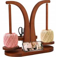 UCHWYT STOJAKA NA WŁÓCZKĘ MOTEK DO SZYDEŁKOWANIA MAGNETYCZNE OBROTOWE