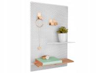 Tablica memo board Perky Mesh biała PT3442WH