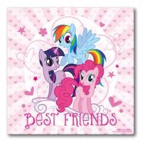 PODOBRAZIE Z NADRUKIEM MY LITTLE PONY 25x25cm