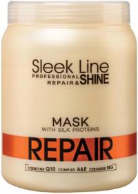 Stapiz Sleek Line Repair маска для поврежденных волос с шелком 1000 мл