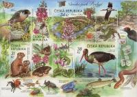 Czechy 2023. MNH XF. Park narodowy. Arkusz znaczków