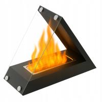 BIOKOMINEK WOLNOSTOJĄCY STOŁOWY DO DOMU OGRODU TARAS 37x15x27 cm