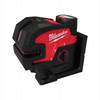 Laser krzyżowy z 4 punktami 12 V, 3.0 Ah MILWAUKEE