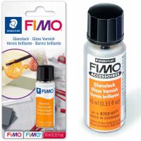 Staedtler Fimo LAKIER BŁYSZCZĄCY WODNY Z PĘDZELKIEM 10 ml