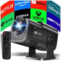 Проектор портативный Android Smart Mini TV 4K LED WiFi динамик