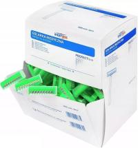 100 ШТ. БРИТВЫ ОДНОРАЗОВЫЕ БРИТВЫ 2 ЛЕЗВИЯ ДВОЙНЫЕ