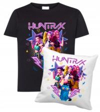 ZESTAW KOSZULKA I PODUSZKA - KPOP DEMON HUNTERS HUNTRIX PREZENT 5 WZORÓW