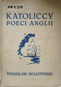 Katoliccy poeci Anglii Stanisław Helsztyński