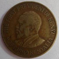 1528c - Кения 5 центов, 1970