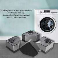 4PCS Pads przeciw wibracyjnym do pralki odporną na szuNaMach SI