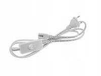 Przewód Kabel do Lamp Liniowych LED z Włącznikiem 150cm