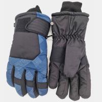 Rękawiczki Chłopięce Młodzieżowe Narciarskie Wodoodporne Granat YO! 20 cm