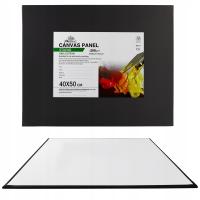 Płótno Malarskie Podobrazie Czarne 40x50 cm Panel Malarki Tablica