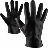 Мужские флисовые классические кожаные перчатки с пятью пальцами, теплые перчатки BELTIMORE