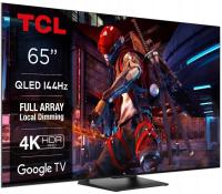 Telewizor TCL 65C745 QLED 4K HDR Google TV 144Hz