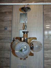 Żyrandol Murano vintage z lat 60