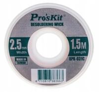 Оплетка для олова Pro'sKit 8PK - 031c 2,5 мм x 1,5 м
