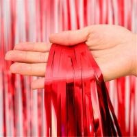 Tinsel Curtain Birthday Party Rain for Wedding Wall Anniversary Decoration