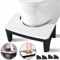 STOŁEK TOALETOWY SKŁADANY POGRUBIONY TABORET TOALETOWY STOŁEK FIZJOLOGICZNY