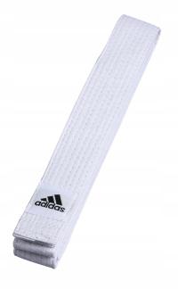 Pas Karate Taekwondo Judo Adidas biały 320 cm