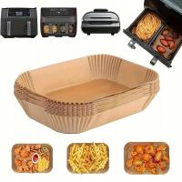 100x бумажный картридж для обезжиренной фритюрницы 20 см