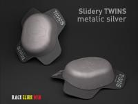 Slidery polimerowe TWINS METALIC SILVER ride