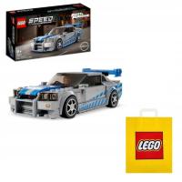 LEGO SPEED NISSAN SKYLINE GT-R R34 набор 76917 подарочный пакет набор!