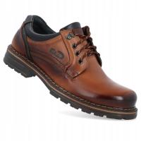 МУЖСКАЯ ОБУВЬ ТРАППЕРЫ КОЖА 010 КОРИЧНЕВЫЙ