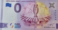 Banknot 0 Euro 2023 ( Niemcy ) - UEFA EURO 2024 OFFICIAL LICENSED - PUCHAR