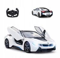 SAMOCHÓD ZDALNIE STEROWANY AUTO RASTAR RC BMW i8 drzwi na pilota ŚWIATŁA