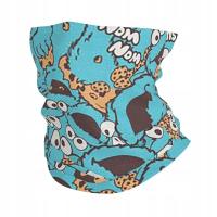 Anime Cookie Monster Cute Bandana Neck Cover