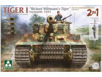 Танк Tiger И Sd.Kfz.181 PzKpfw VI Ausf.E Late Michael Wittmann 2201 Takom