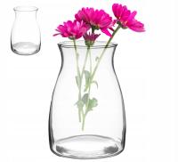 Wazon przeźroczysty szklany na kwiaty susz Altom Design Malwa 20 cm