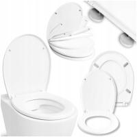 Deska Sedesowa Wolnoopadająca WC Duroplast Twarda Do Koło Roca Cersanit