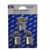 Морской замок из нержавеющей стали Master Key-набор из 3 шт.