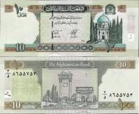 Afganistan 2004 - 10 Afghani - Pick 67b UNC