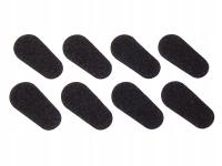 Наклейки из пеноматериала для очков-черные 1,5 мм