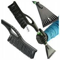 SKROBACZKA DO SZYB ZE SZCZOTKA 2W1 DŁUGA SZEROKA DO ODŚNIEŻANIA SKROBAK